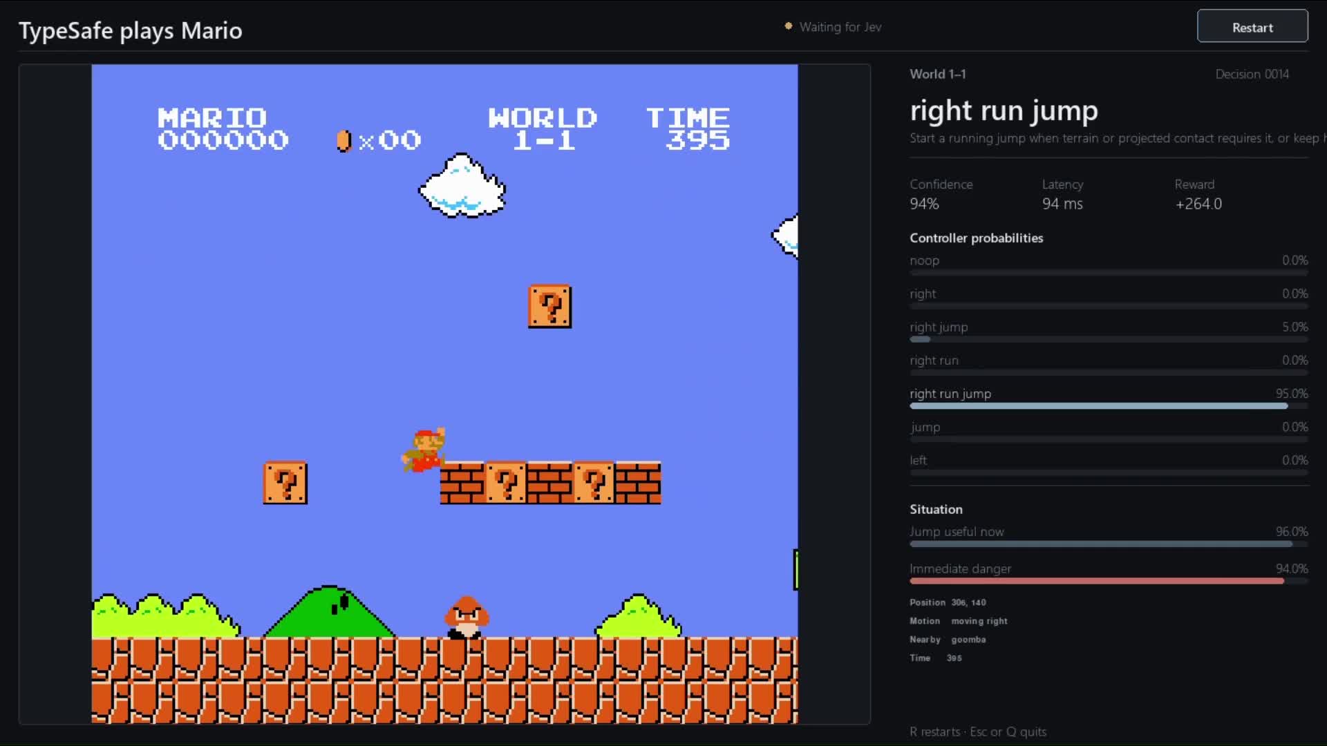 Jev plays Super Mario Bros.